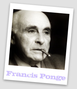 Francis Ponge | Ythales